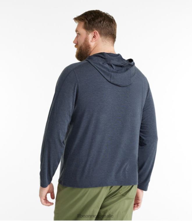 menn solsmart t-skjorte til hverdags 24VDH3195 L.L.Bean klær karbon marine