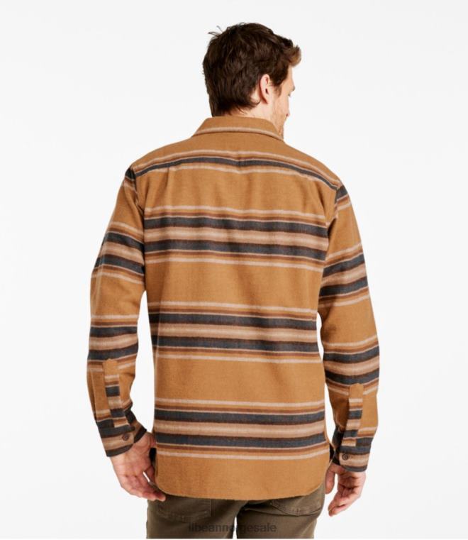 menn gemseskjorte 24VDH3059 L.L.Bean klær rangeley blå multi