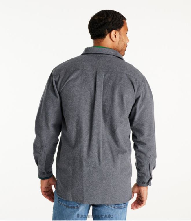 menn gemseskjorte 24VDH5870 L.L.Bean klær rik rød
