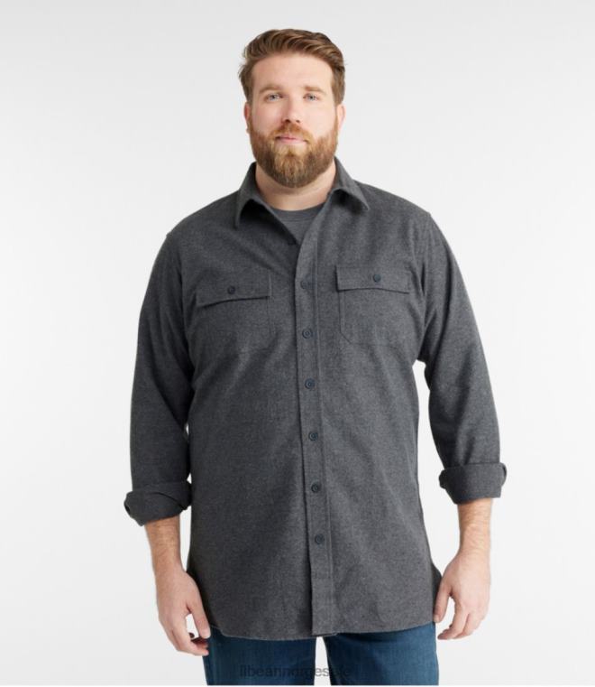 menn gemseskjorte 24VDH5870 L.L.Bean klær rik rød
