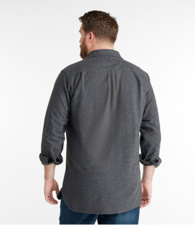 menn gemseskjorte 24VDH5870 L.L.Bean klær rik rød