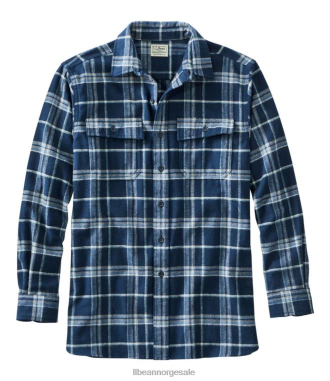 menn gemseskjorte 24VDH5905 L.L.Bean klær jernblått