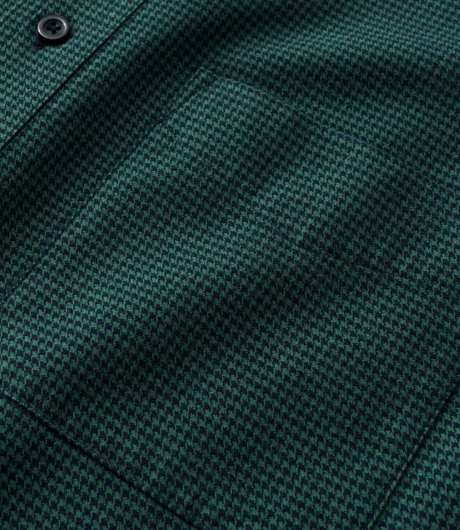 menn ond god flanellskjorte 24VDH5874 L.L.Bean klær rustoransje multi
