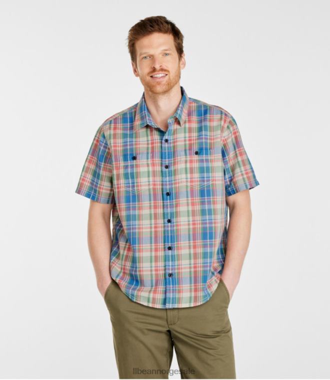 menn robust skjorte i linblanding 24VDH404 L.L.Bean klær bygg