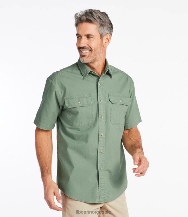 menn solvasket lerretsskjorte 24VDH676 L.L.Bean klær einer