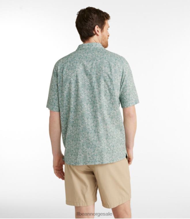 menn tropene skjorte 24VDH4630 L.L.Bean klær einer sjøskjell