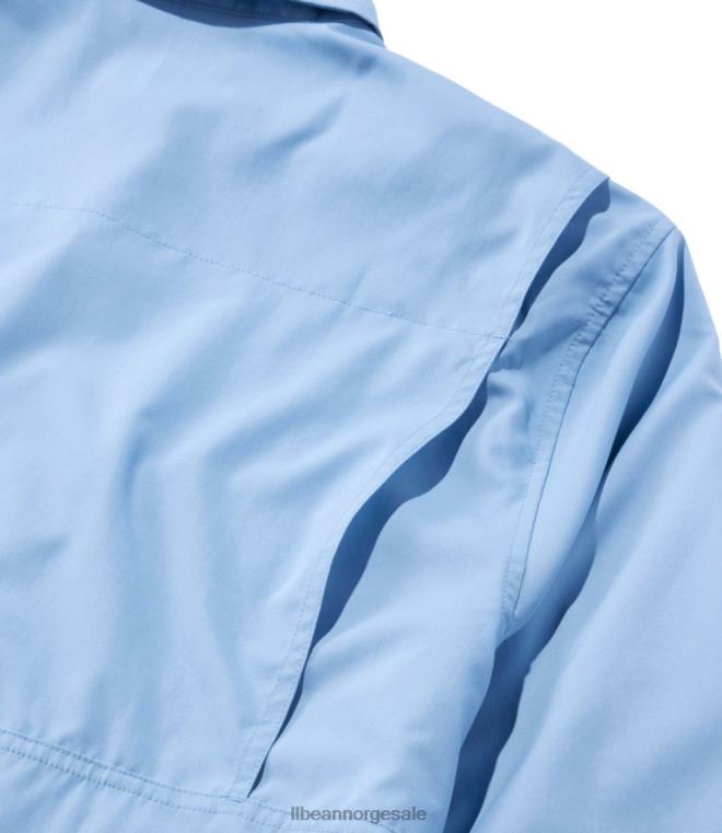 menn tropicwear skjorte 24VDH3134 L.L.Bean klær mineralblått
