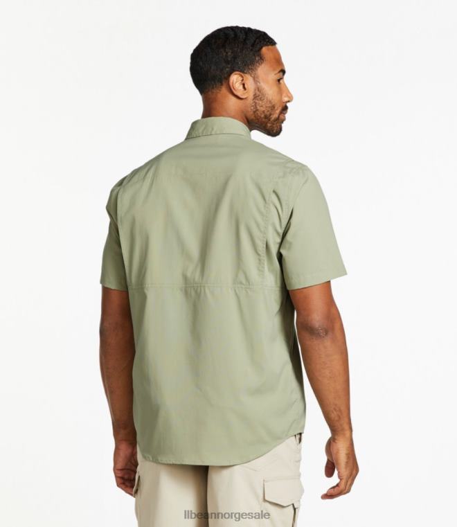 menn tropicwear skjorte 24VDH3148 L.L.Bean klær mineralblått