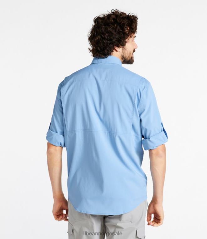 menn tropicwear skjorte 24VDH6504 L.L.Bean klær hvit