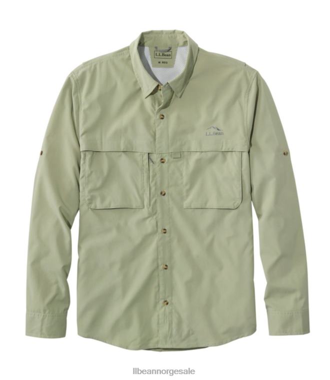 menn tropicwear skjorte 24VDH6948 L.L.Bean klær støvete salvie