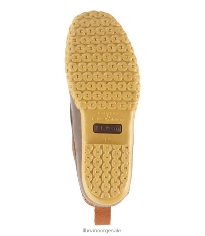 menn 8'' støvler med pusseskinnfôr 24VDH1198 L.L.Bean fottøy brun/brun/gummi/eplekanel