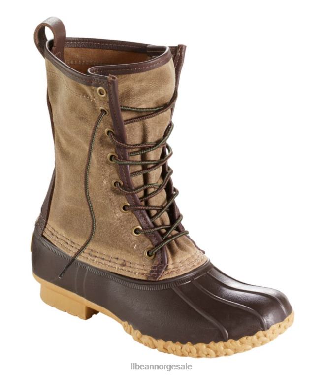 menn maine jaktsko i vokset lerret 24VDH1206 L.L.Bean fottøy myrbrun/brun