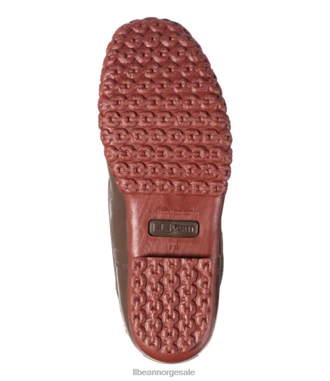 menn støvler 24VDH1048 L.L.Bean fottøy mørkebrun/mursteinsrød