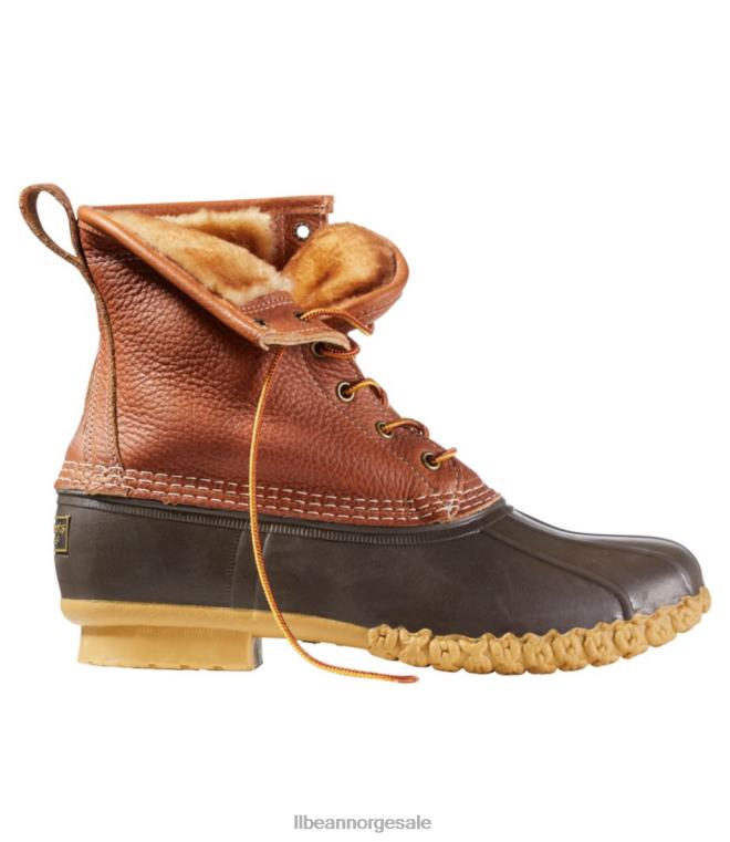menn støvler 24VDH1120 L.L.Bean fottøy brun/brun/gummi