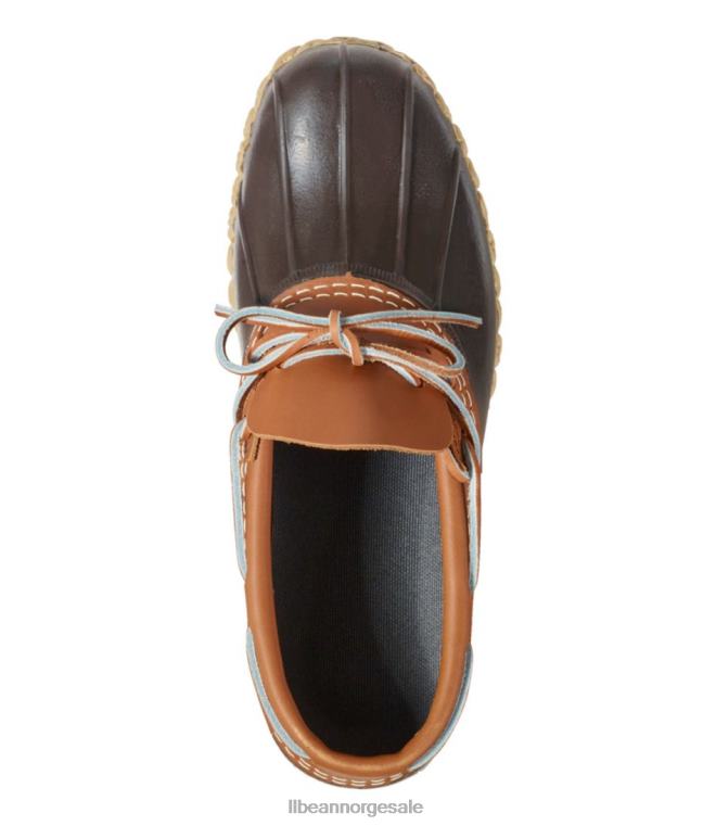 menn støvler 24VDH3726 L.L.Bean fottøy brun/varm blågrønn/seiloransje