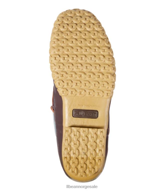 menn støvler 24VDH3726 L.L.Bean fottøy brun/varm blågrønn/seiloransje
