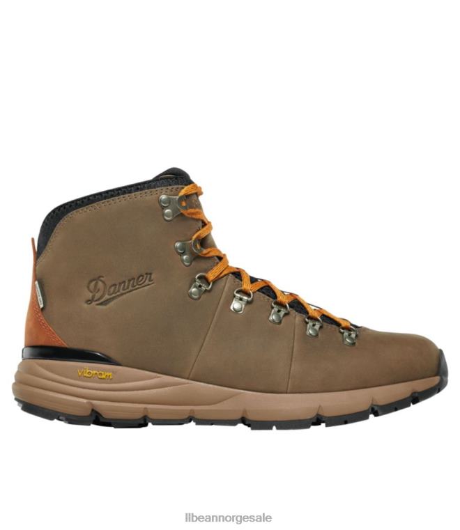 menn danner mountain 600 vanntette tursko 24VDH1196 L.L.Bean fottøy sjokoladebit/gyllen eik