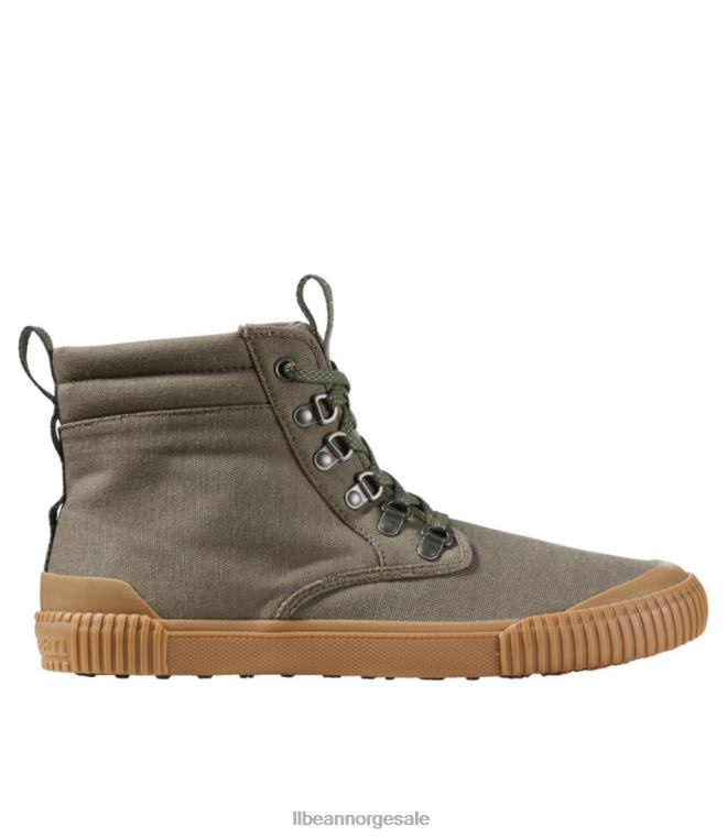 menn eco woods lerret tursko 24VDH3818 L.L.Bean fottøy torvmose