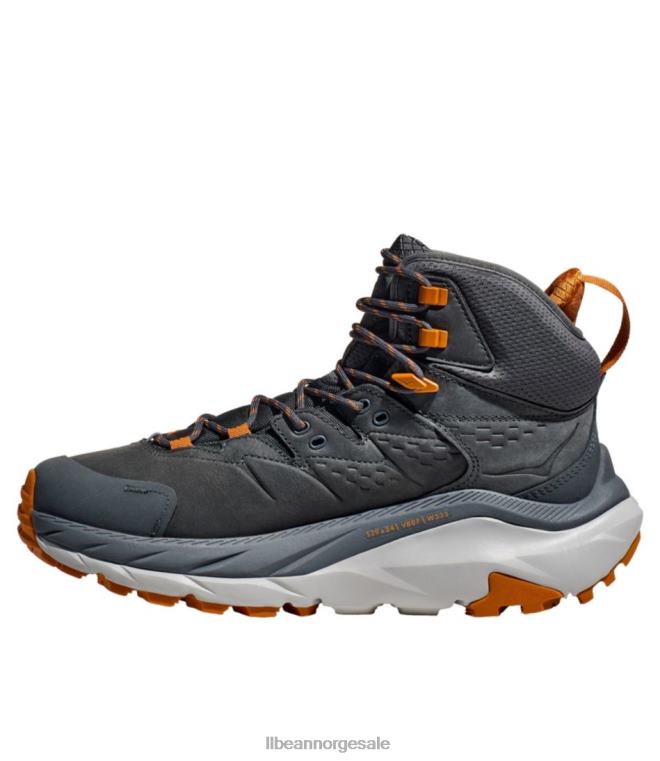 menn hoka kaha 2 gore-tex tursko 24VDH1117 L.L.Bean fottøy saccosekk/strålegul