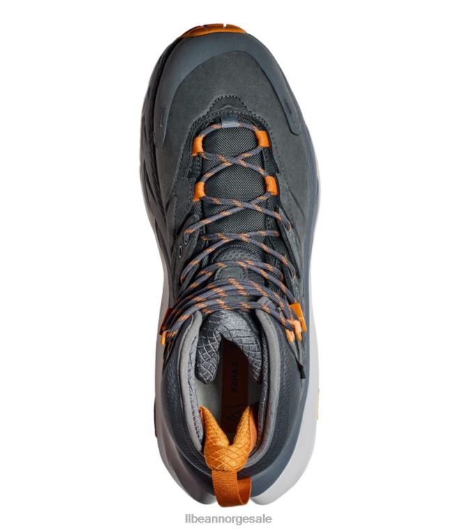 menn hoka kaha 2 gore-tex tursko 24VDH1117 L.L.Bean fottøy saccosekk/strålegul