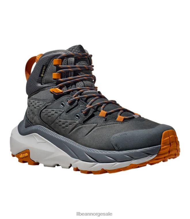menn hoka kaha 2 gore-tex tursko 24VDH1117 L.L.Bean fottøy saccosekk/strålegul