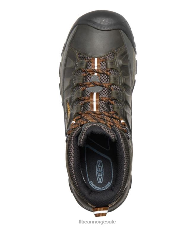 menn ivrige targhee iii vanntette turgåere 24VDH1115 L.L.Bean fottøy svart oliven/gyllenbrun