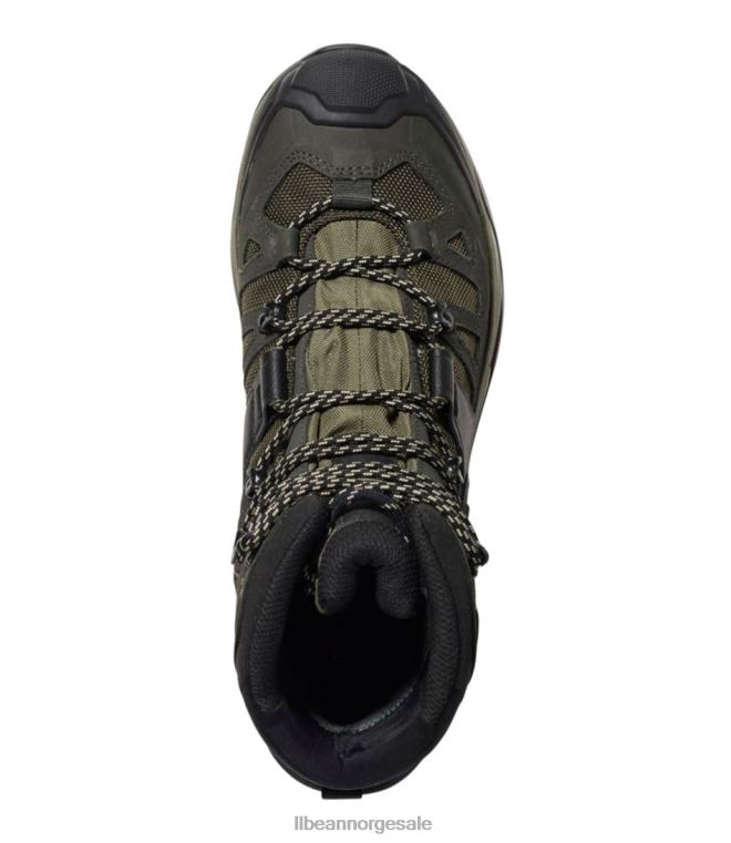 menn salomon quest 4d gore-tex tursko 24VDH1122 L.L.Bean fottøy olivennatt/torv/safari