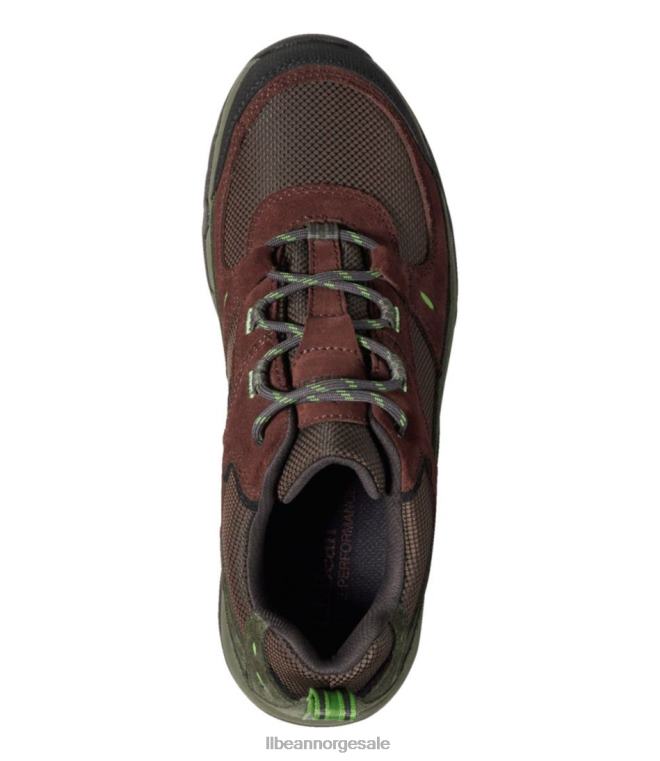 menn sti modell 4 tursko 24VDH3725 L.L.Bean fottøy asfalt/svartskoggrønt