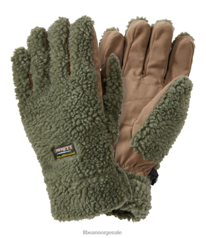 menn fjellhanske fleecehansker 24VDH5055 L.L.Bean tilbehør dyp oliven