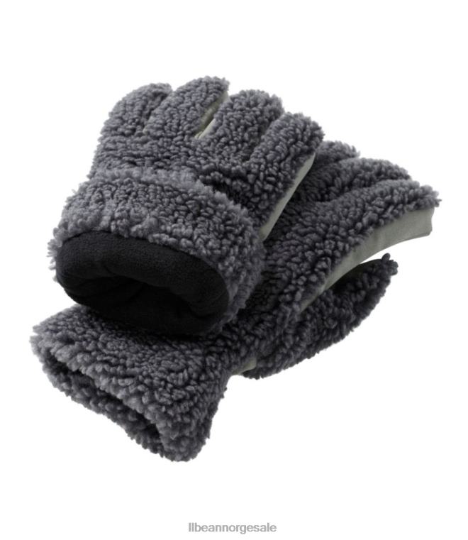 menn fjellhanske fleecehansker 24VDH6652 L.L.Bean tilbehør legering grå