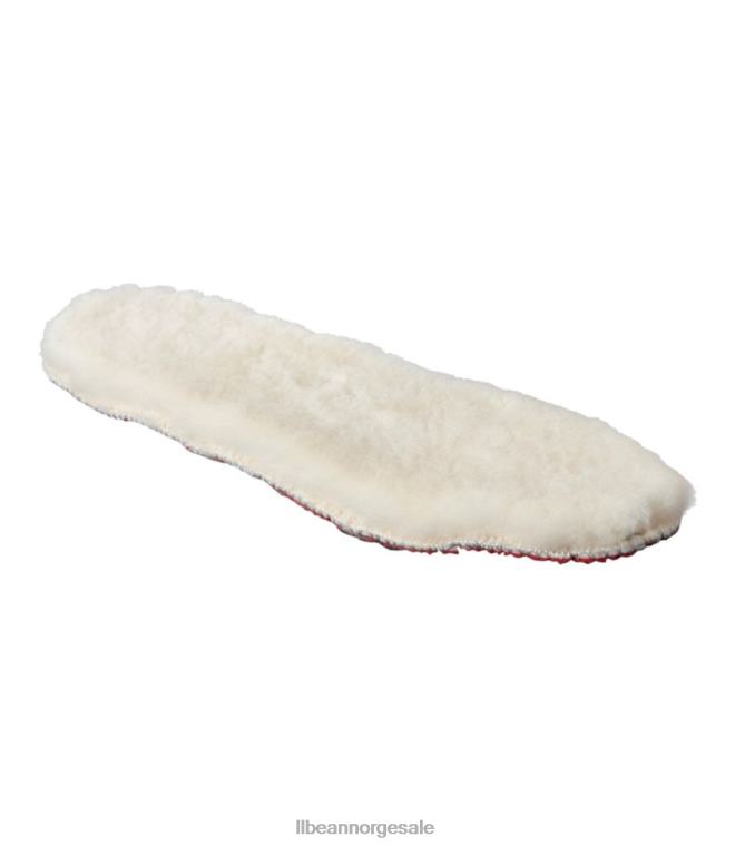menn shearling innleggssåler 24VDH3773 L.L.Bean tilbehør naturlig