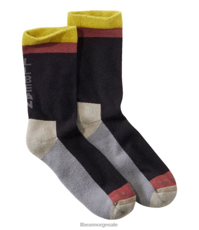 menn ond myke bomullssokker 24VDH5733 L.L.Bean tilbehør svart
