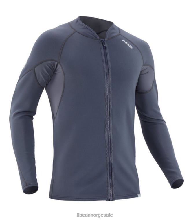 menn nrs hydroskin 0,5mm jakke 24VDH1515 L.L.Bean vannsport mørk skygge