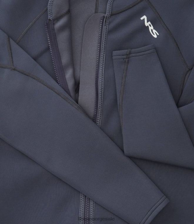 menn nrs hydroskin 0,5mm jakke 24VDH1515 L.L.Bean vannsport mørk skygge