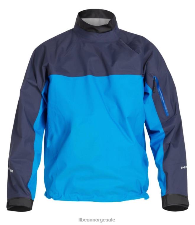 menn nrs utholdenhetssprutjakke 24VDH3462 L.L.Bean vannsport blå