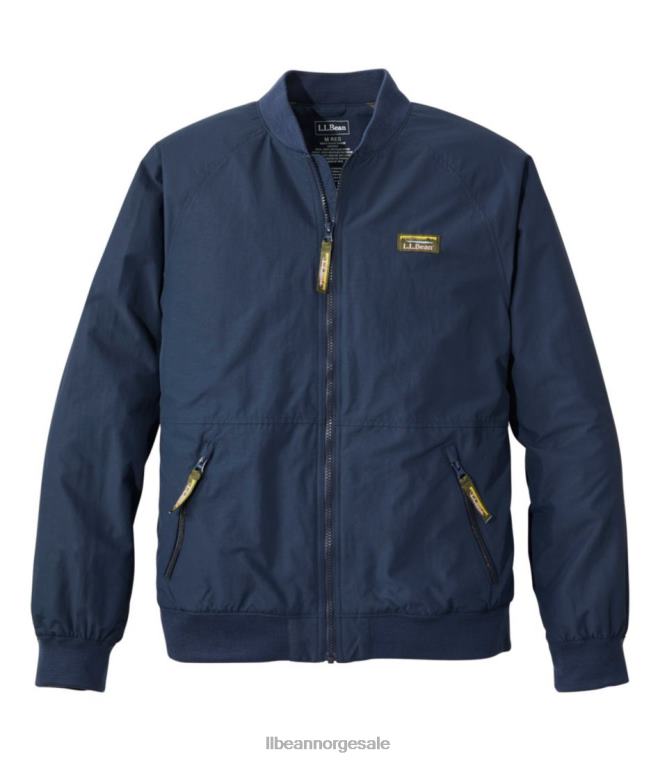 menn 3-sesongs bomberjakke 24VDH361 L.L.Bean yttertøy nautisk marine