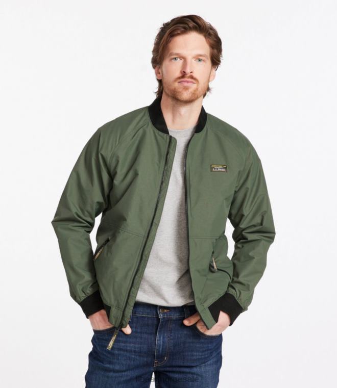 menn 3-sesongs bomberjakke 24VDH361 L.L.Bean yttertøy nautisk marine