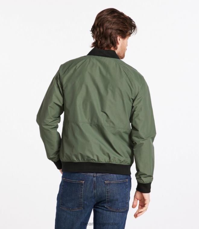 menn 3-sesongs bomberjakke 24VDH361 L.L.Bean yttertøy nautisk marine