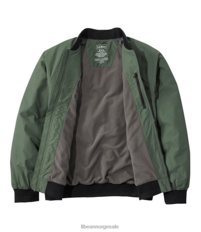 menn 3-sesongs bomberjakke 24VDH361 L.L.Bean yttertøy nautisk marine