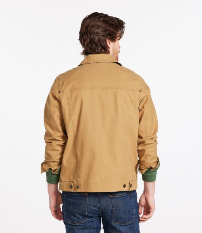 menn beanflex utility trucker jakke 24VDH3345 L.L.Bean yttertøy svart