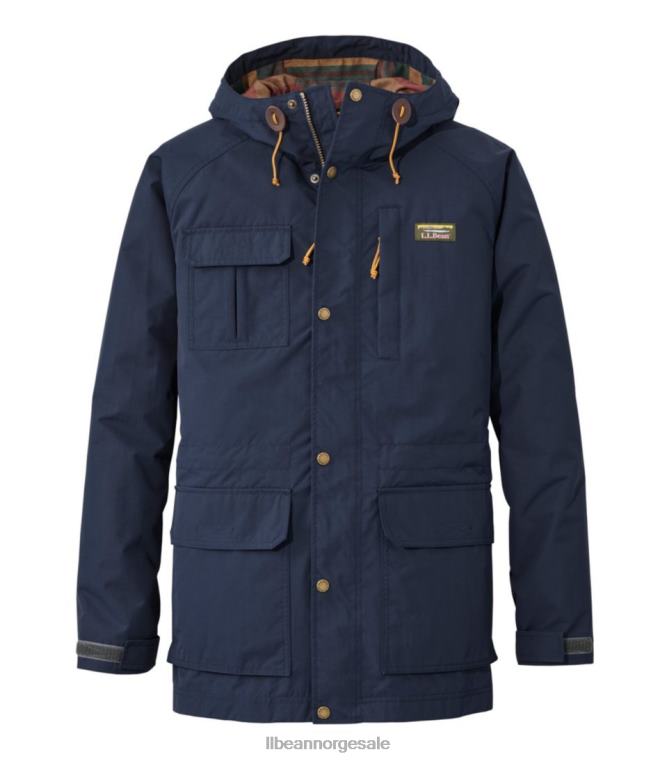 menn fjell klassisk vannavstøtende jakke 24VDH519 L.L.Bean yttertøy nautisk marine