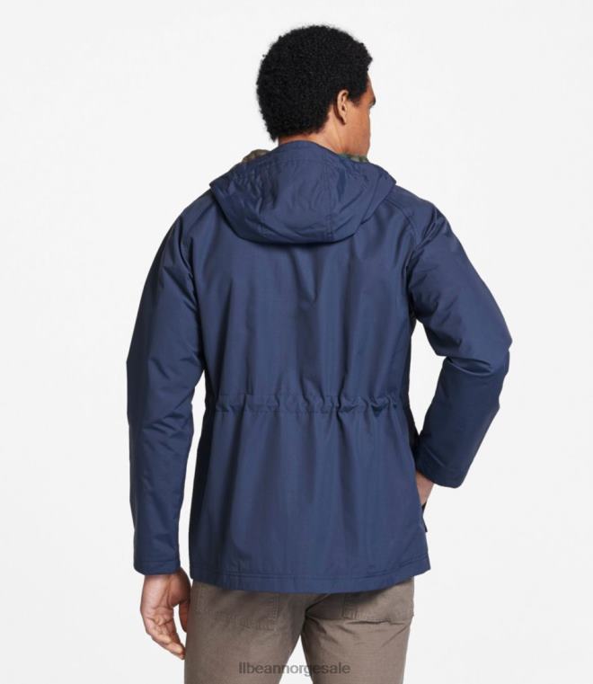 menn fjell klassisk vannavstøtende jakke 24VDH519 L.L.Bean yttertøy nautisk marine