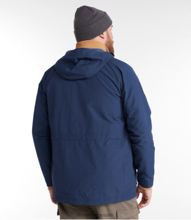 menn fjell klassisk vannavstøtende jakke 24VDH519 L.L.Bean yttertøy nautisk marine