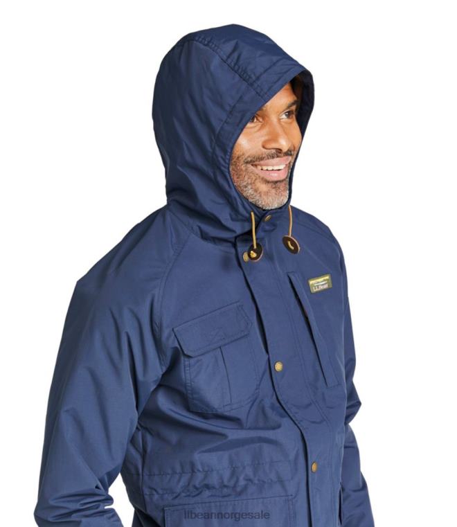 menn fjell klassisk vannavstøtende jakke 24VDH6612 L.L.Bean yttertøy tare grønn