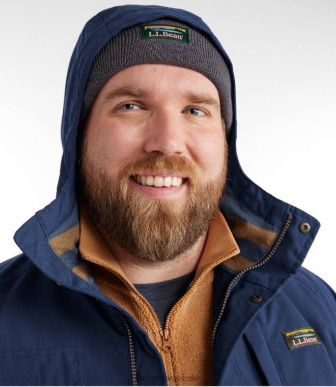 menn fjell klassisk vannavstøtende jakke 24VDH6612 L.L.Bean yttertøy tare grønn