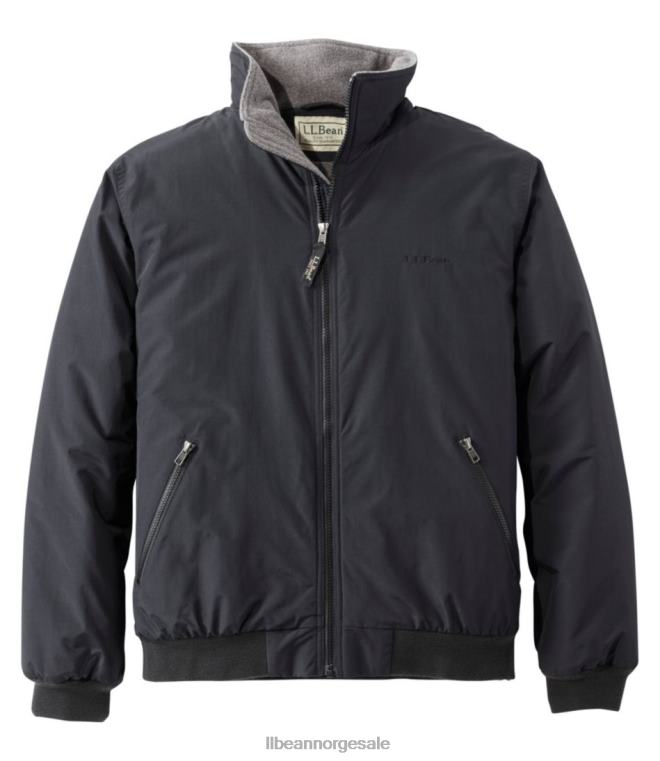 menn oppvarmingsjakke 24VDH3614 L.L.Bean yttertøy svart