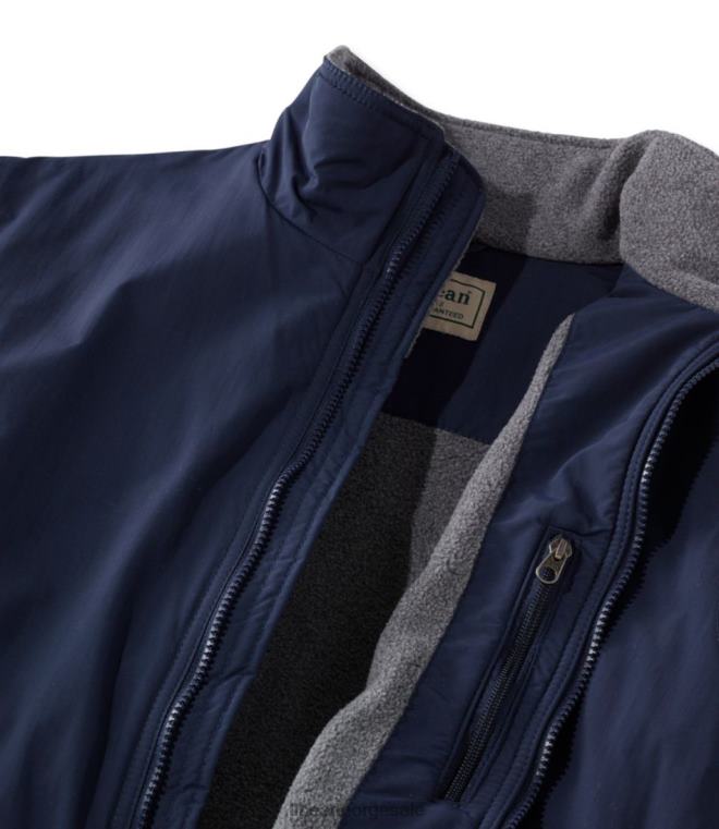 menn oppvarmingsjakke 24VDH3614 L.L.Bean yttertøy svart