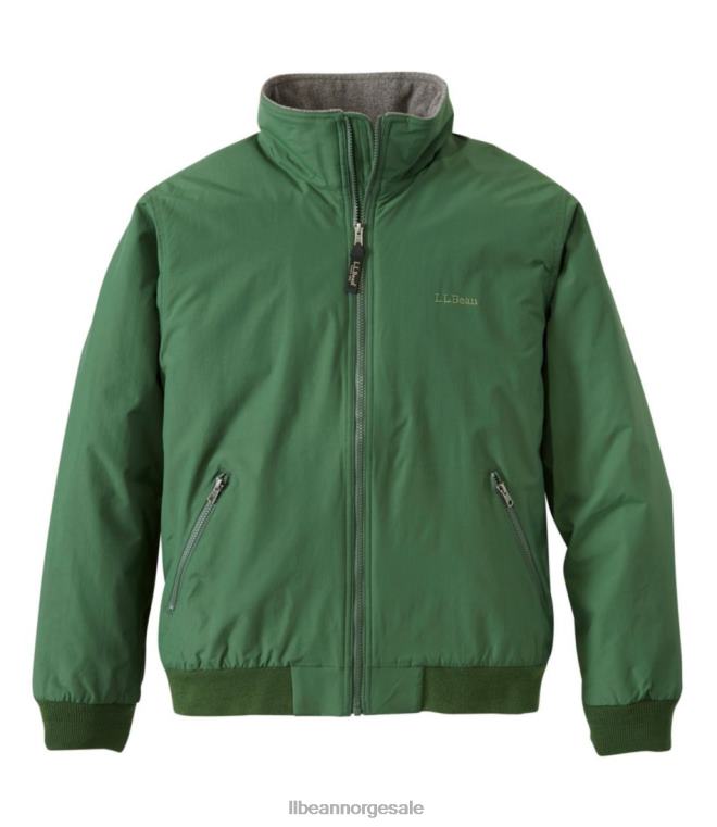 menn oppvarmingsjakke 24VDH6674 L.L.Bean yttertøy regnskog