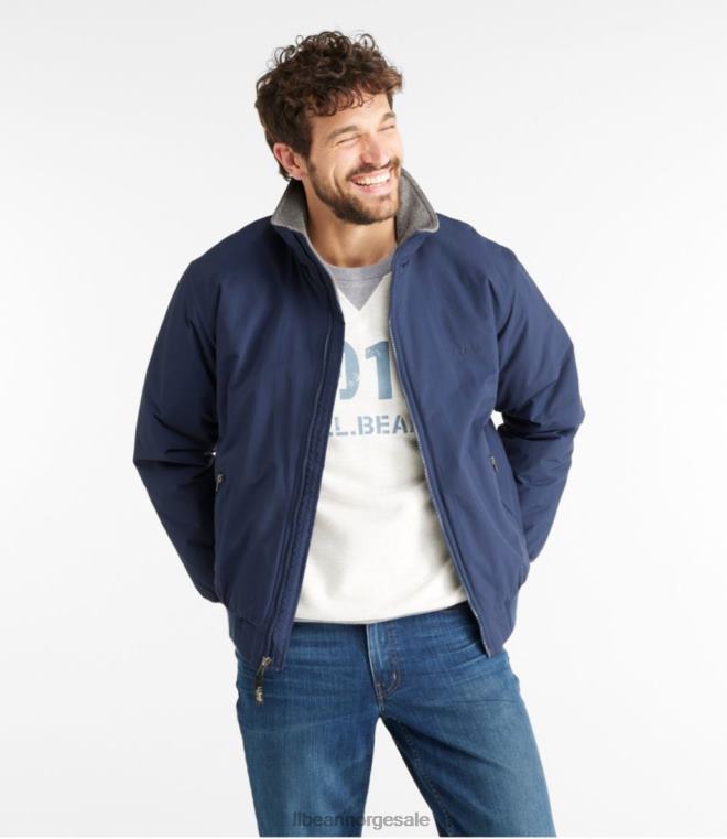 menn oppvarmingsjakke 24VDH6674 L.L.Bean yttertøy regnskog