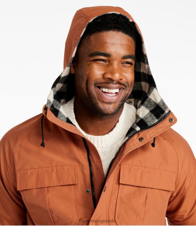 menn original Baxter State Parka '82 24VDH4984 L.L.Bean yttertøy svart skog grønn